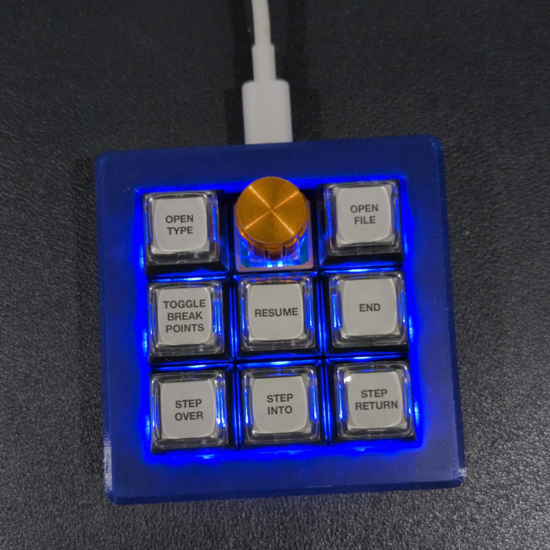 Keebio BDN9 macro pad