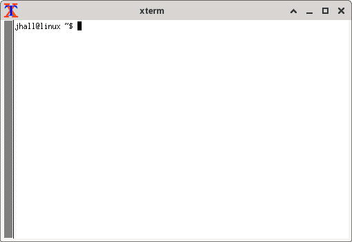 a terminal prompt with black text and a white background