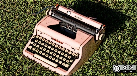 Typewriter-lead
